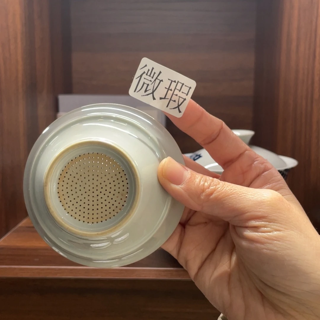 微瑕釉下彩纯手绘