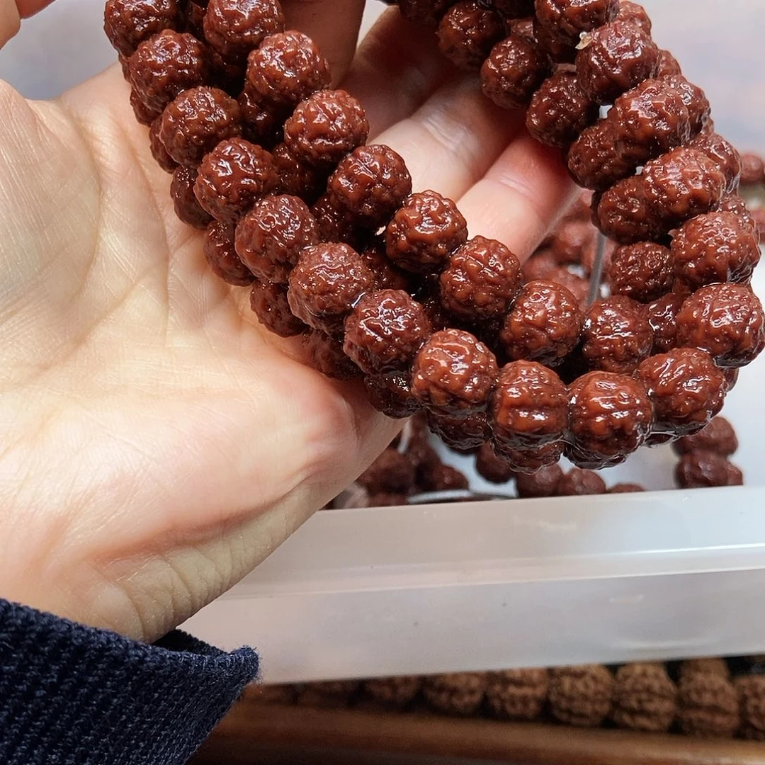 金刚菩提吊坠朱*宁不挑繁花108