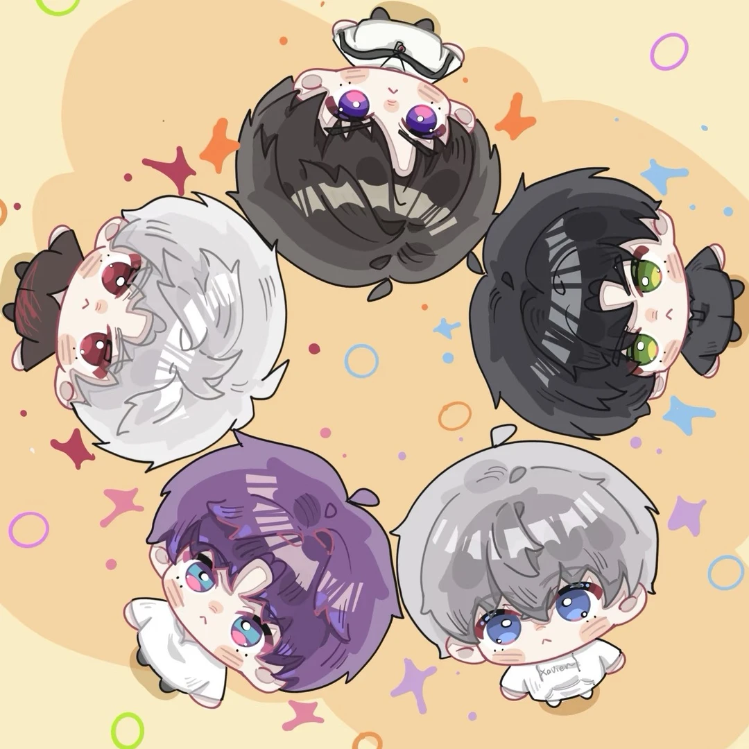 【G/亏米DDP】包底10张！恋与深空系列二创撕撕乐/色纸