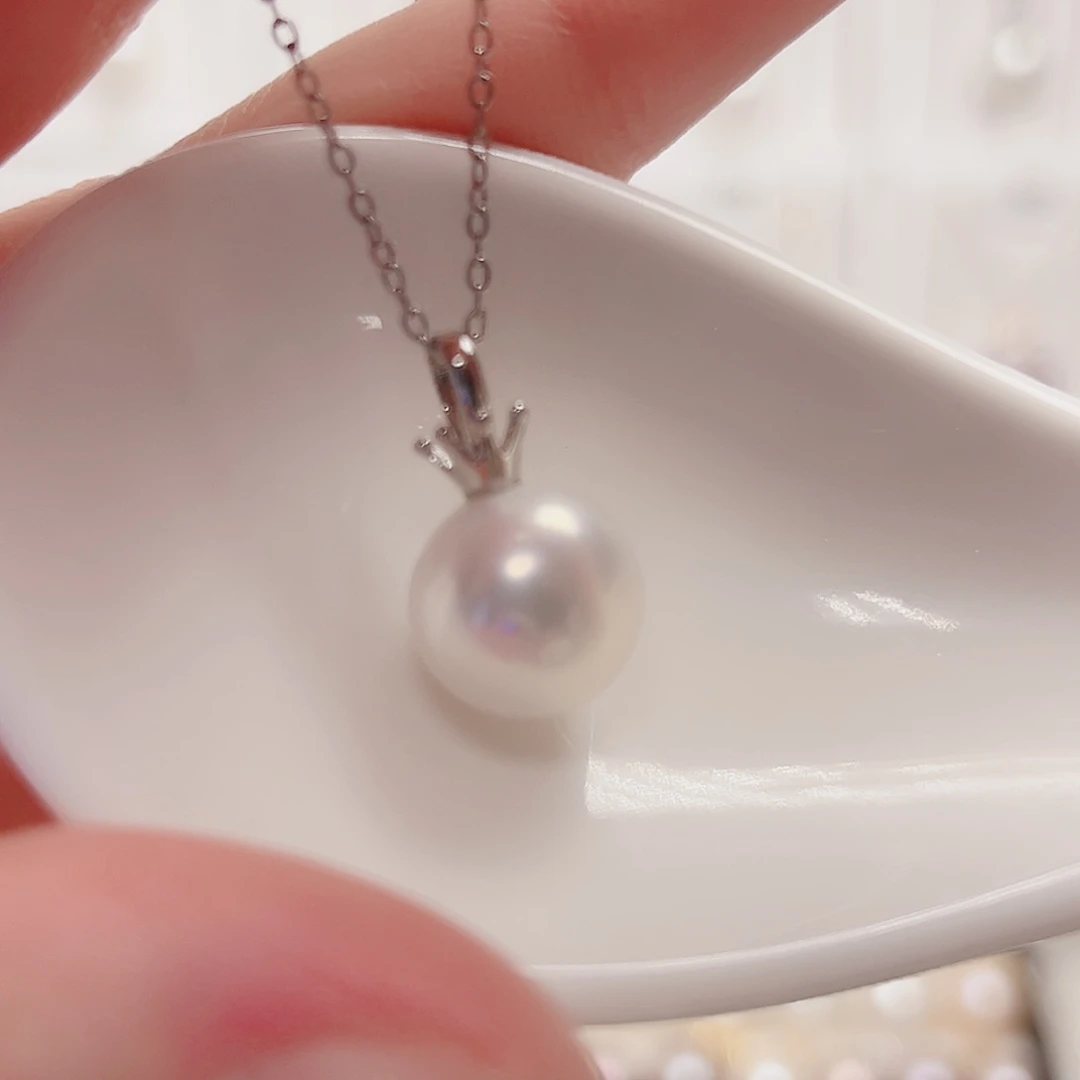 未镶嵌淡水珍珠吊坠(赠链)