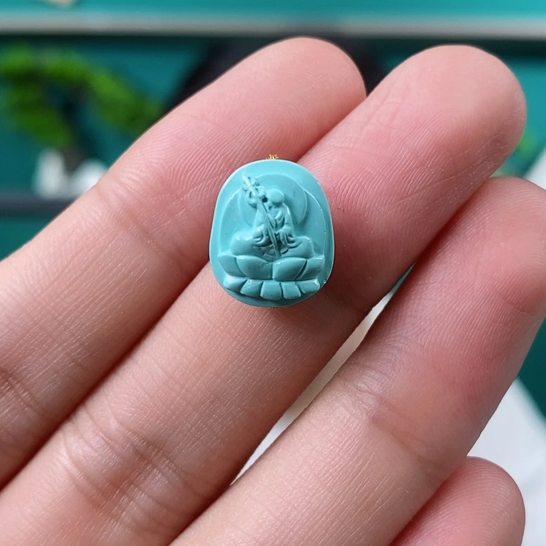 未镶嵌绿松石珠宝奇石