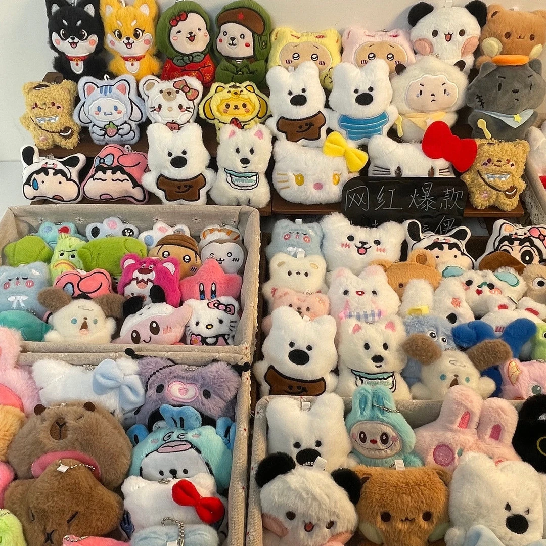 吱吱叫玩偶毛绒挂件