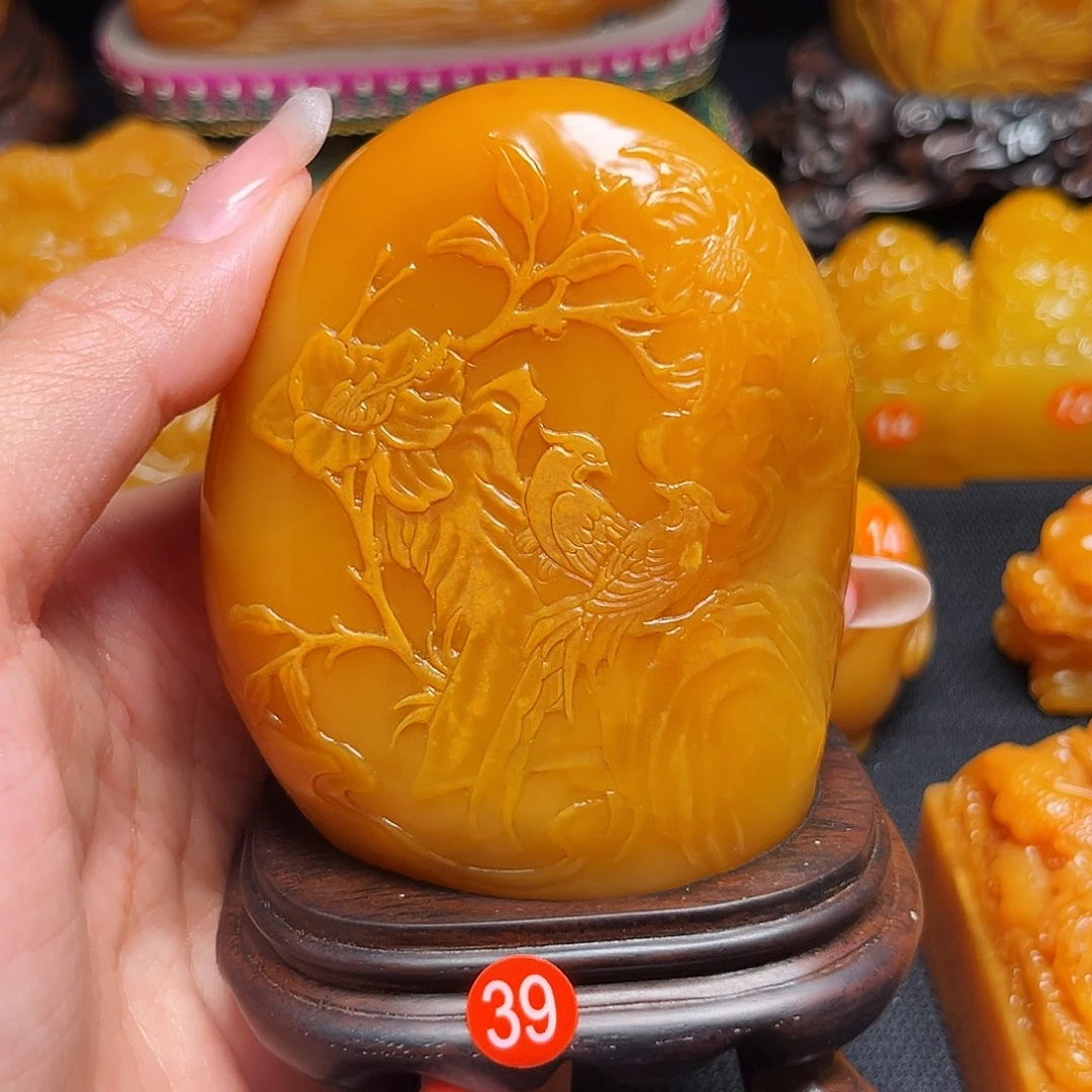 吴***皓田黄石石雕石雕石雕