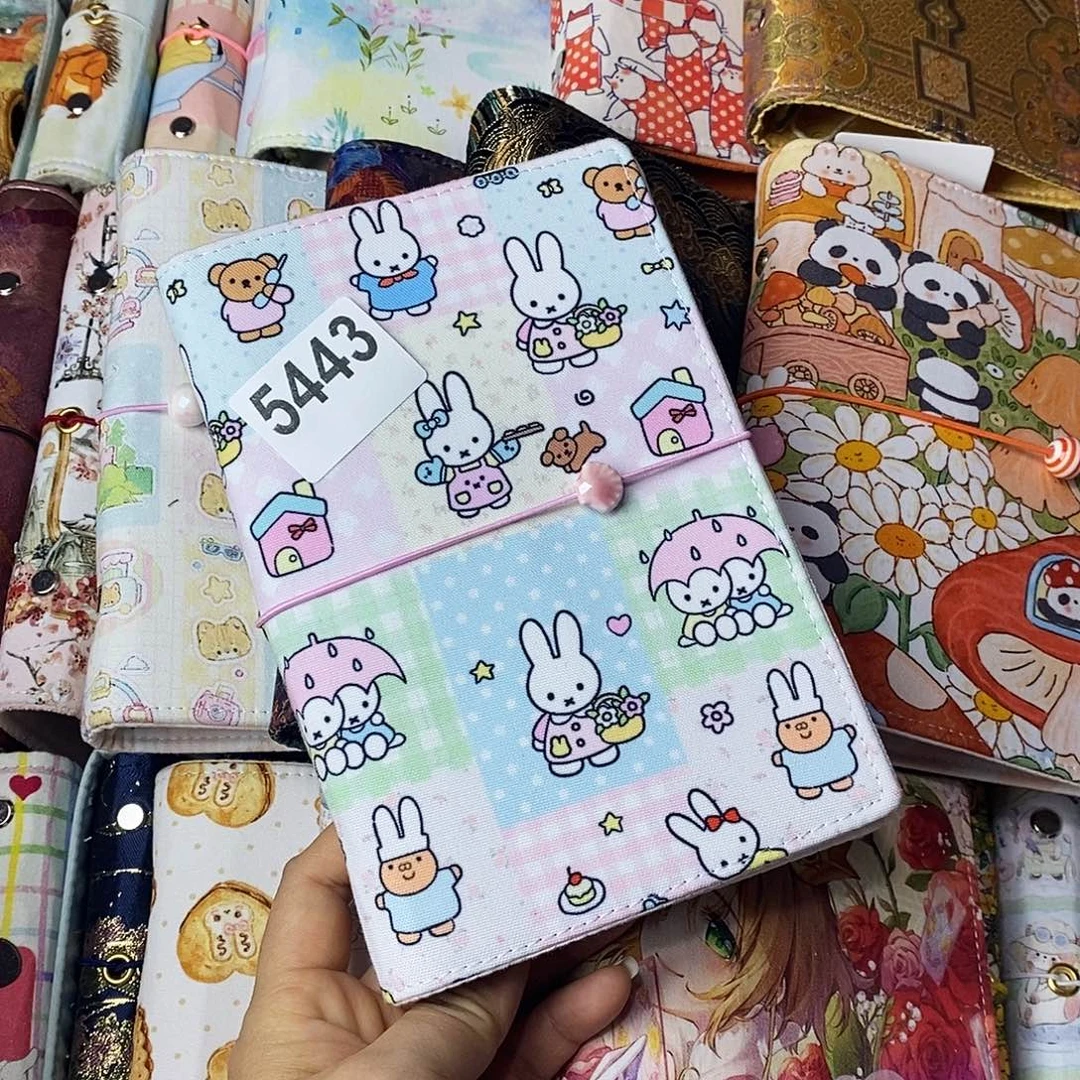 织绣A6 活页不加纸5443