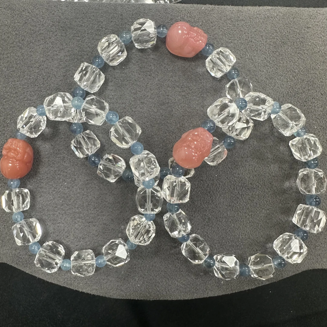 【小院甄选】白水晶刻面单圈10+ 多样性发一件 ZH1010