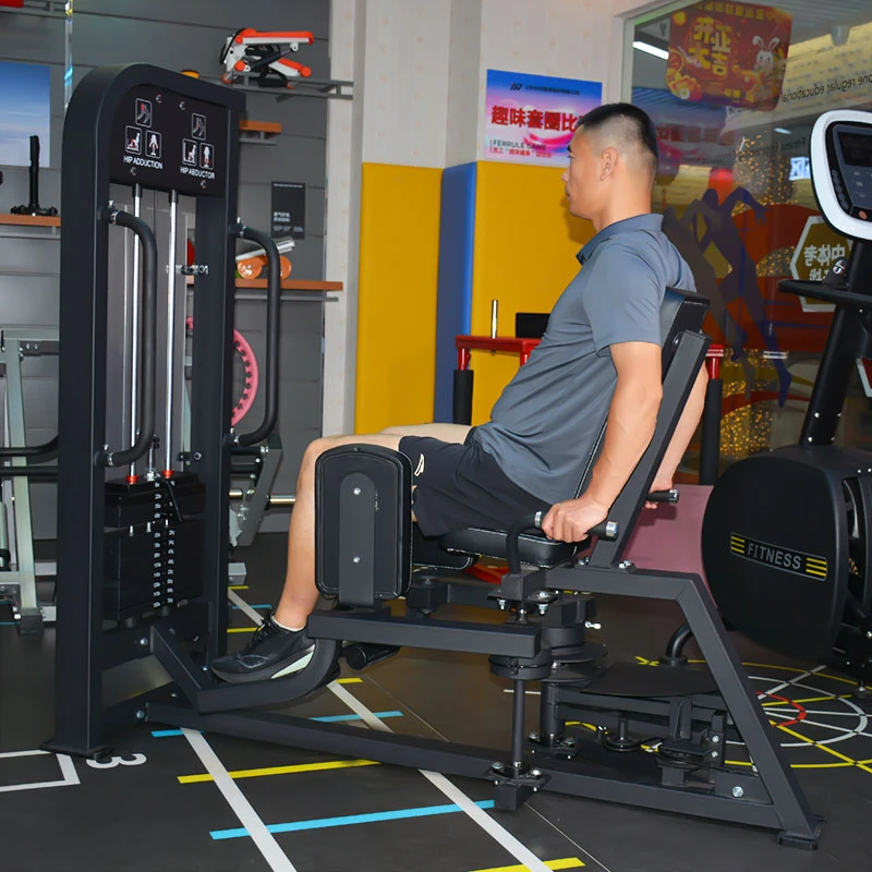 健身房专用大腿内外侧训练器髋内收外展一体机练臀腿健身器材
