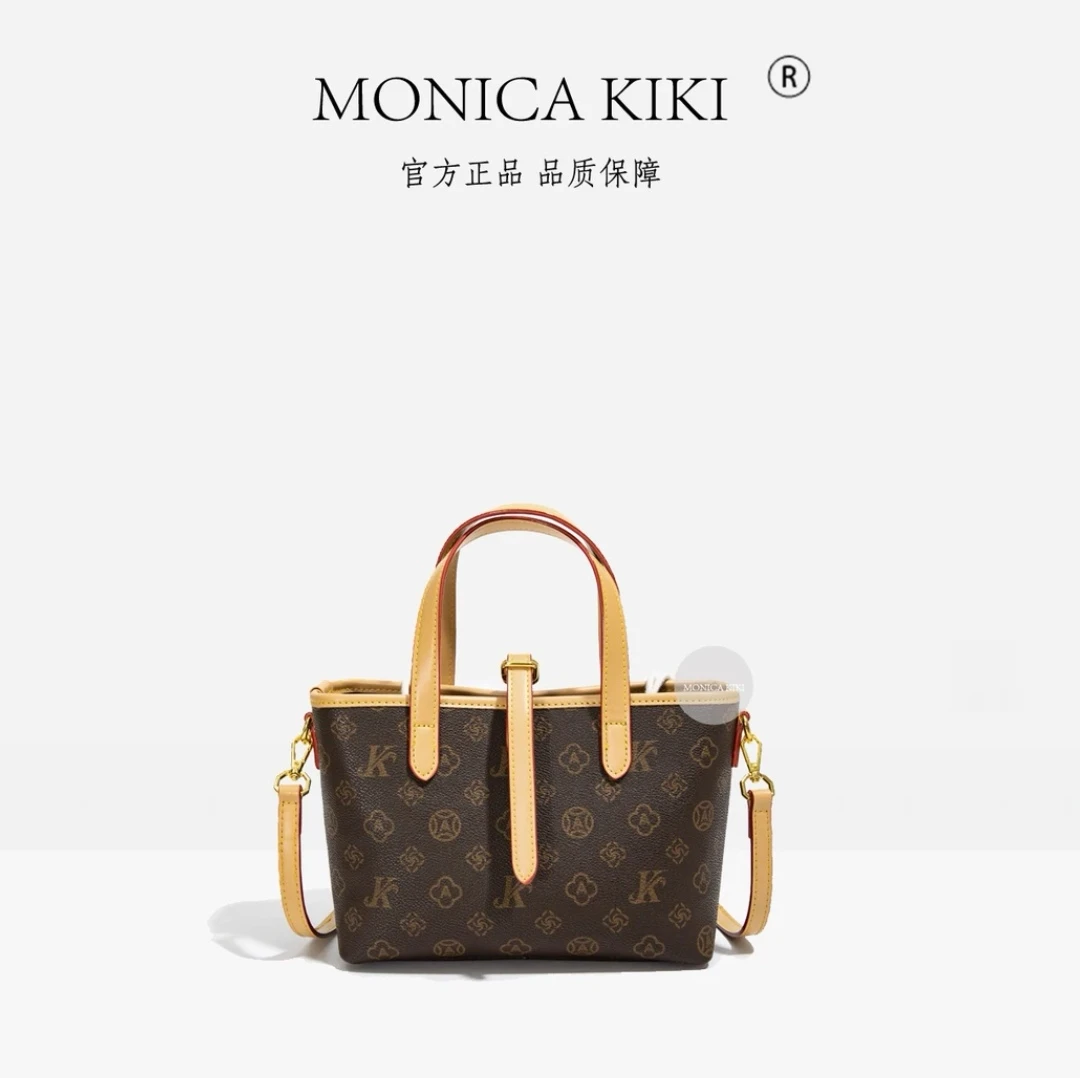 MONICA KIKI/莫妮卡奇奇6035经典小托特包  底长22高16厚10