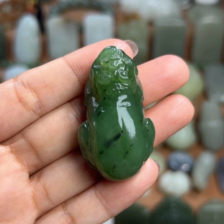 和田玉（碧玉）未镶嵌挂件