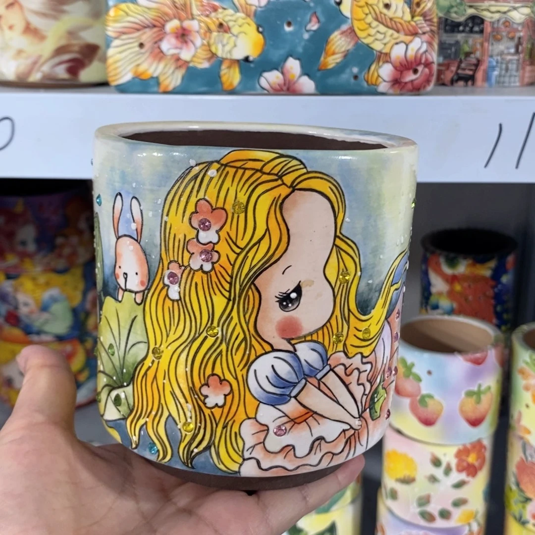景德镇精品沐雨美盆