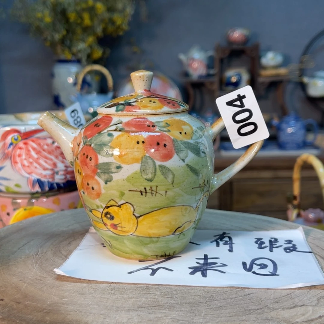 杯素浅陶瓷手工手绘