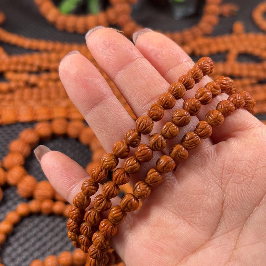 来****手串桃核Y176链接手串