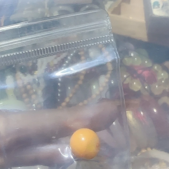 琥珀未镶嵌裸石总280单老14 mm