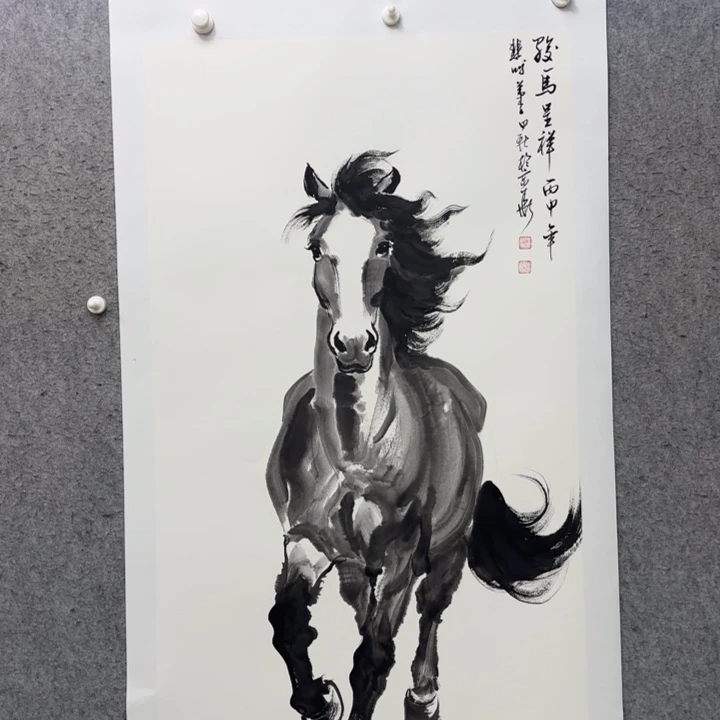 书法作品多次参加