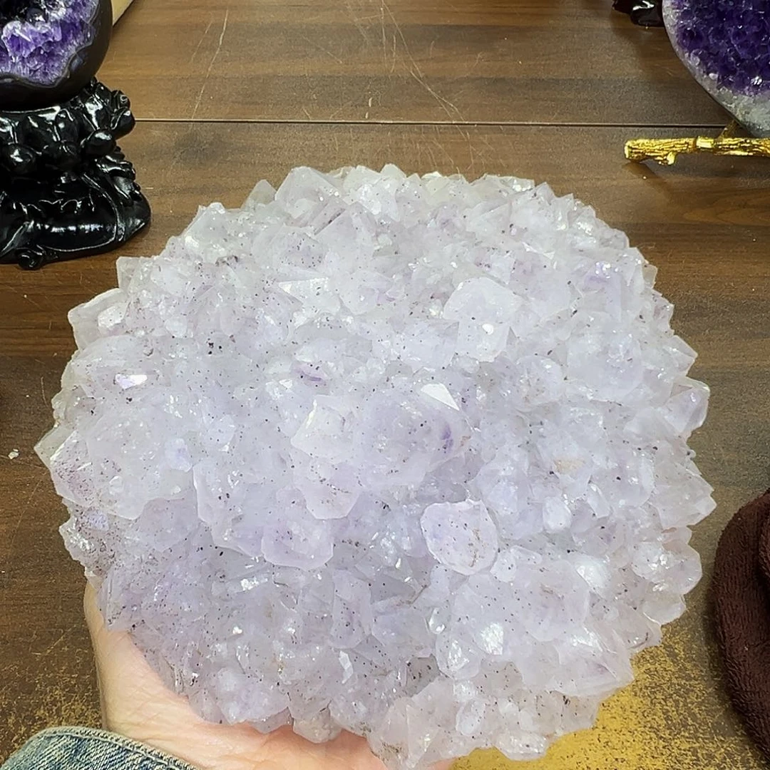 紫晶摆件未镶嵌天然