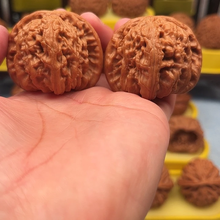 石***刻文玩核桃吊坠666888