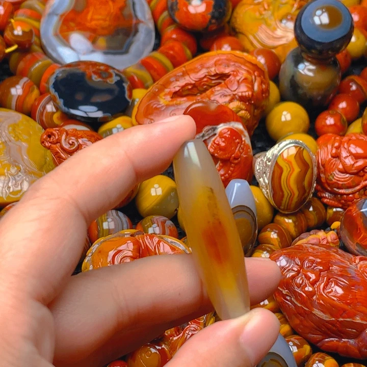 玛瑙/玉髓未镶嵌手串