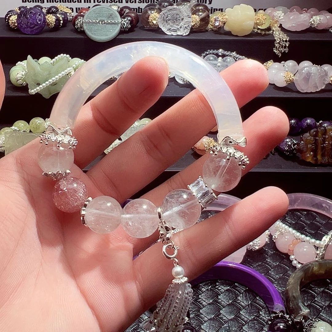 水晶手链未镶嵌水晶手链
