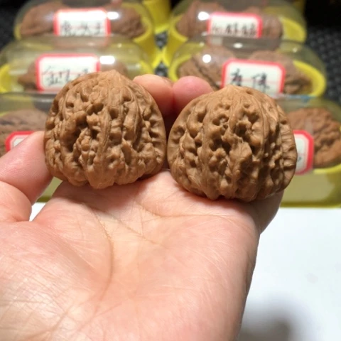 吊坠文玩核桃平谷凹底