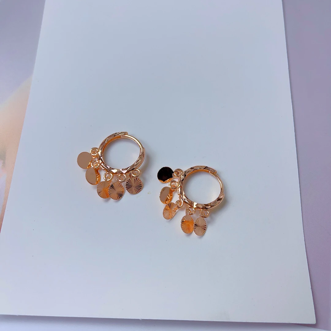 铜合金耳饰 354新款小耳圈mic款式爆款白搭