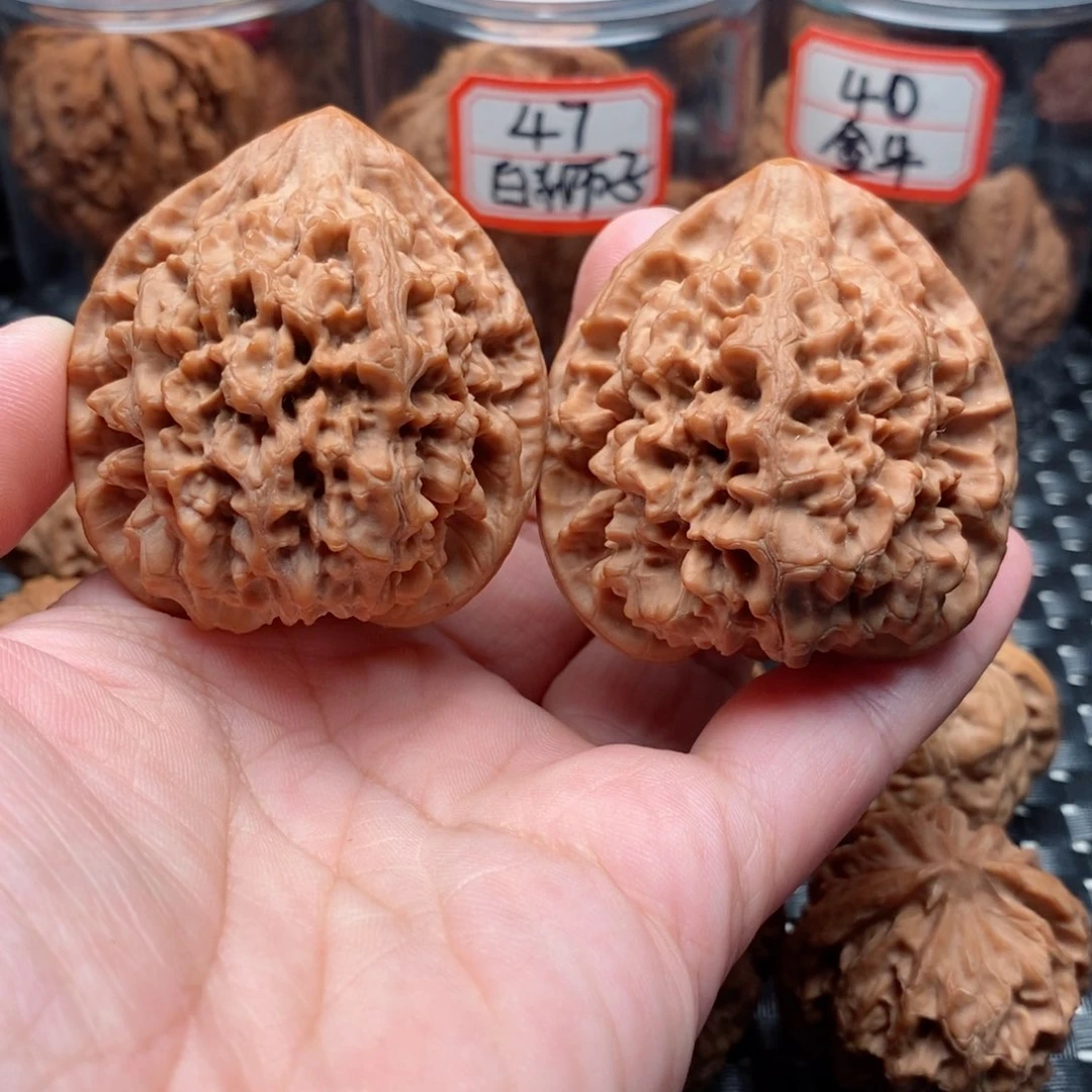 吊坠文玩核桃46官帽小修