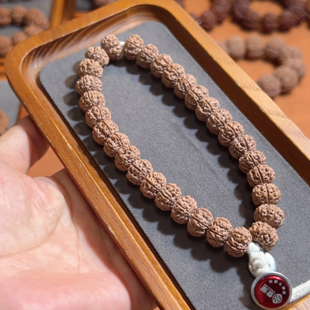 手串金刚菩提12标款定制六瓣勿里达纯血老树王盘来财运