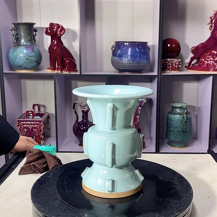 瓷片中国神垕精品钧瓷