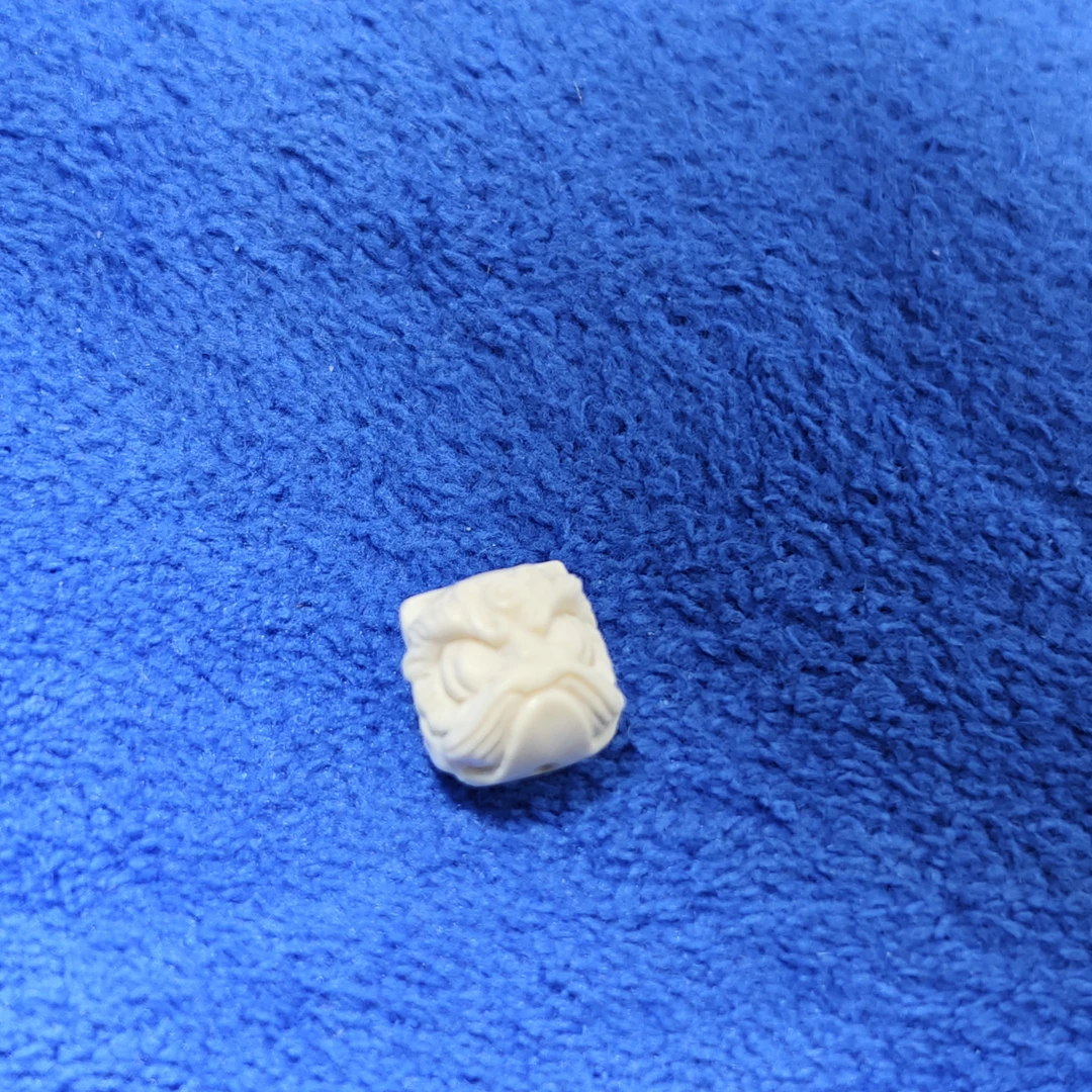 猛犸牙雕刻珠子一个支持复检