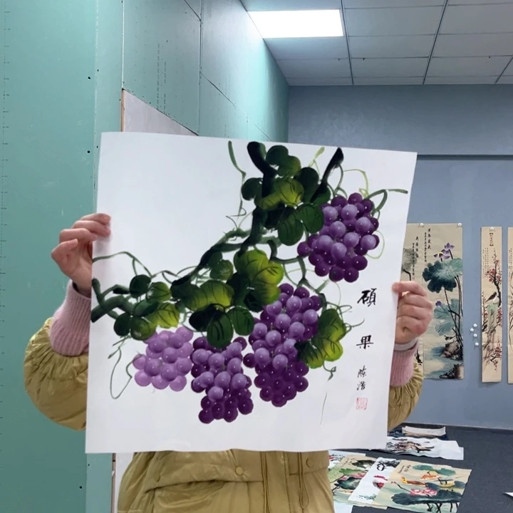 国画我的心好痛啊我的心真的好痛啊好痛