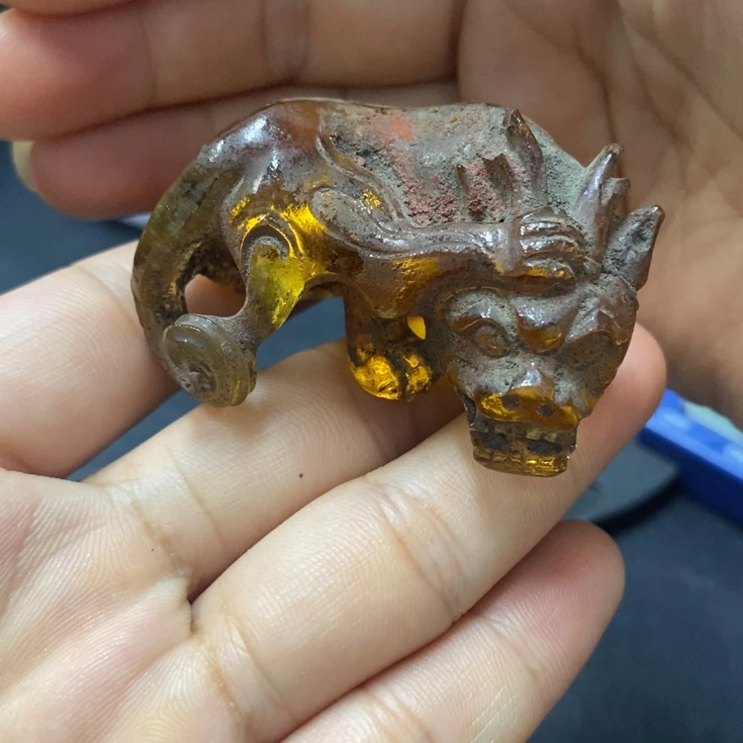 白玉菩提吊坠摆件