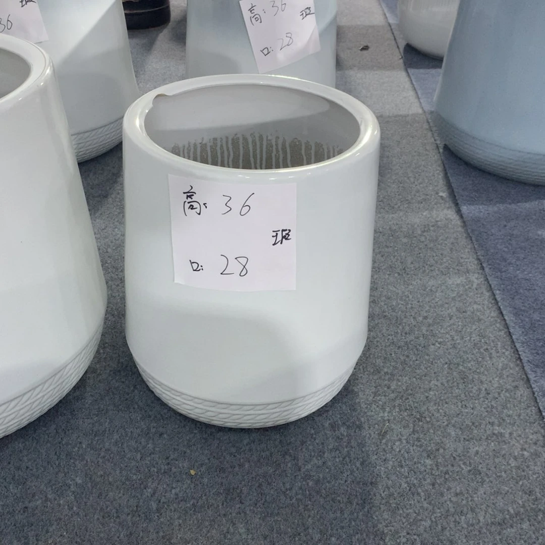 高温陶瓷花盆微瑕