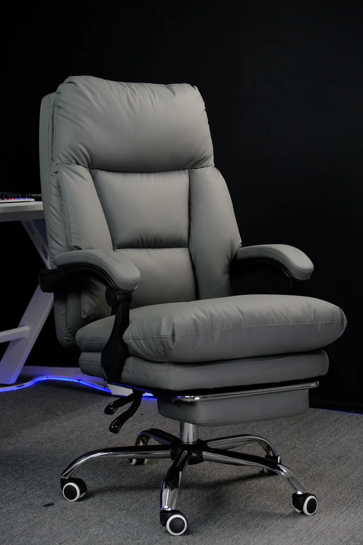 办公椅舒适久坐可躺真皮老板椅商务电脑椅午休椅子办公座椅转椅