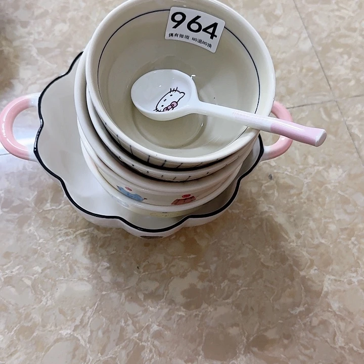 新骨瓷陶瓷碗964一叠