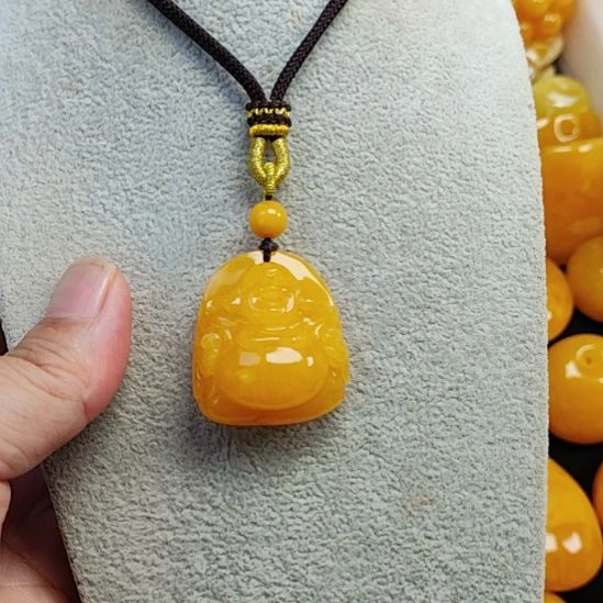 未镶嵌吊坠(赠链)蜜蜡