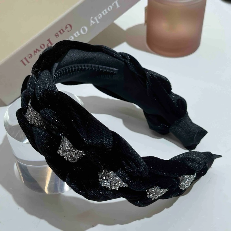 【小魏总珠宝】丝绒编织大号发箍