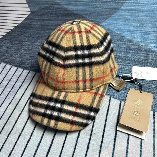 未使用 BURBERRY/博柏利 Burberry格纹棒球帽