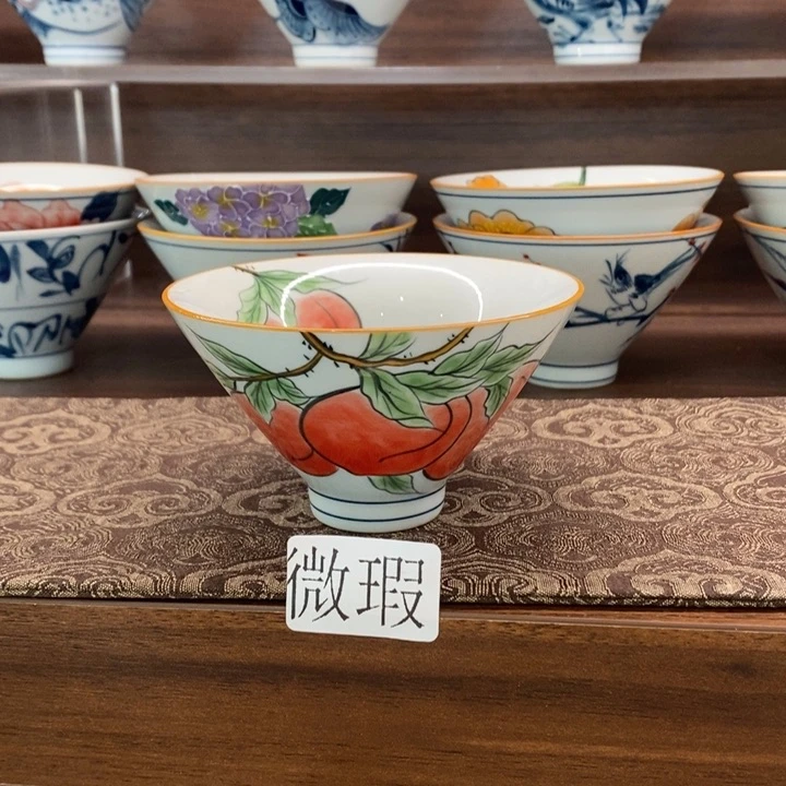 釉下老陶泥手工绘制