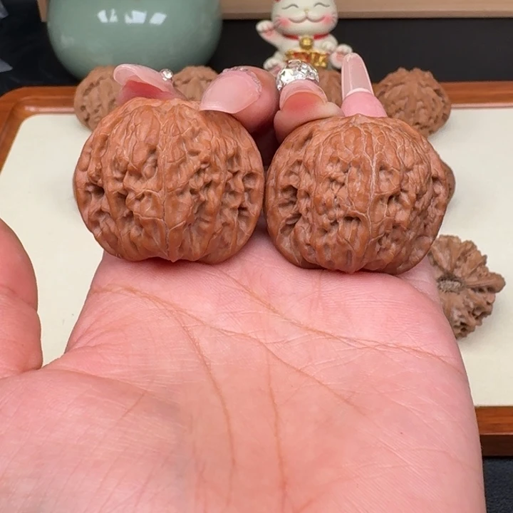 把件文玩核桃A****B全品正磨38