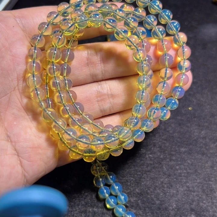 东***郎琥珀未镶嵌颈饰琥珀手串