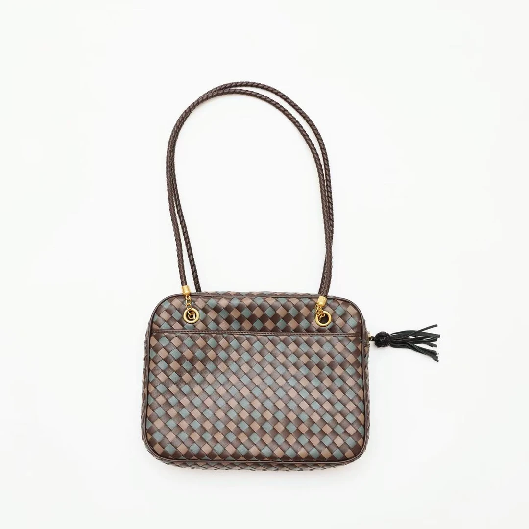 【晨老板】N 时尚优雅从容编织单肩包包69251106