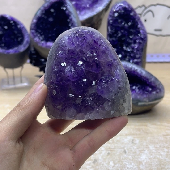 未镶嵌珠宝半成品紫晶