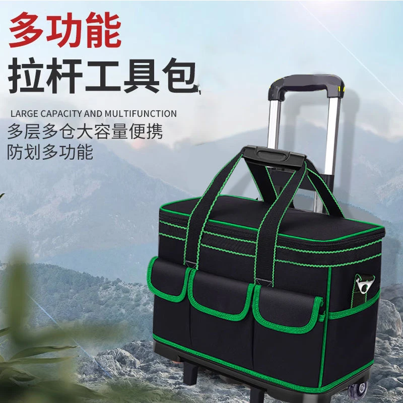 【24小时发货】电工工具包帆布耐磨特厚加厚电工多功能维修木工