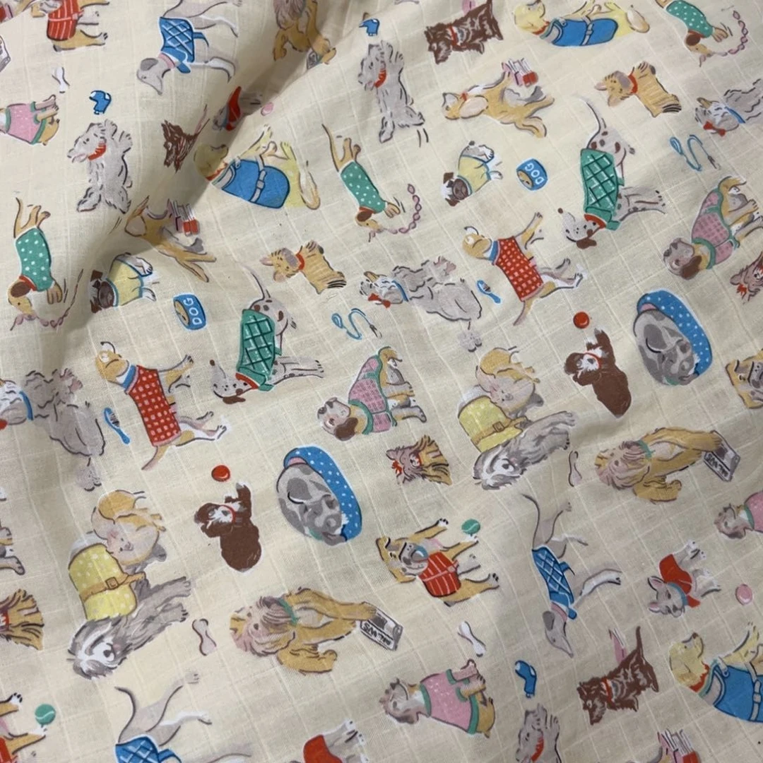 棉一米价纯棉格纹双层纱1.67米宽E