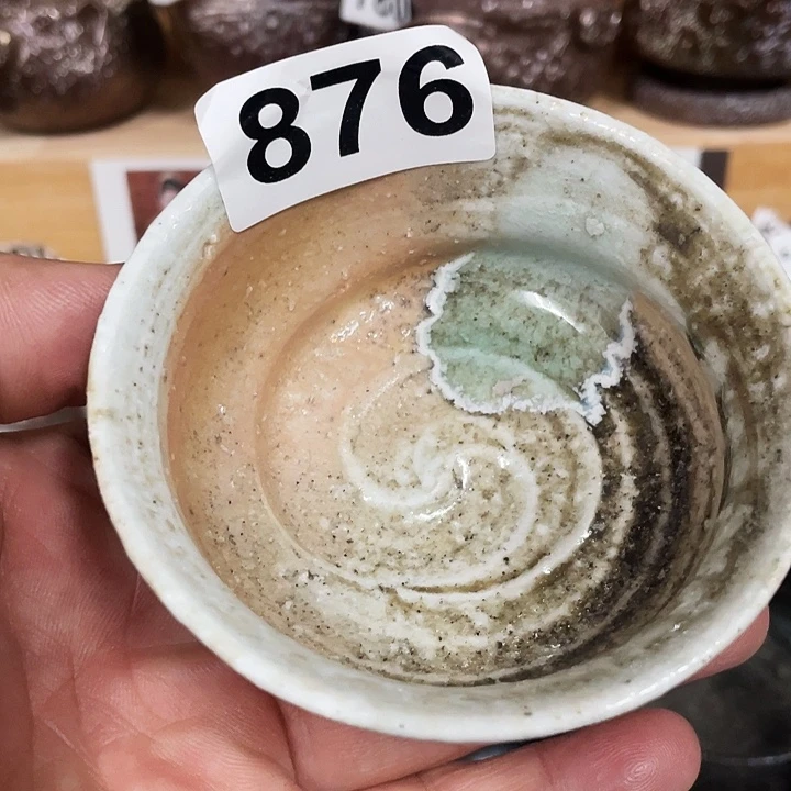 茶杯紫砂柴烧纯手工876