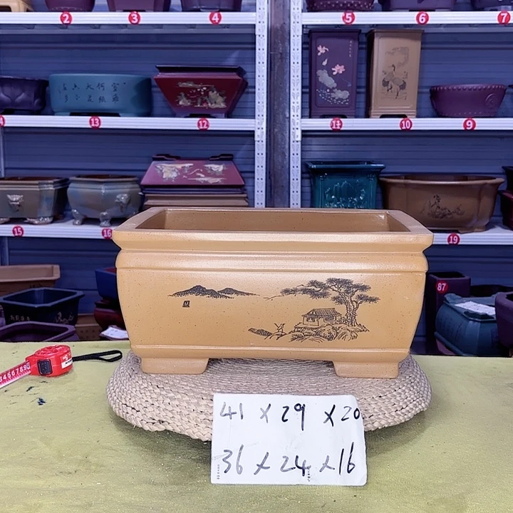 紫砂花盆宜兴紫砂厂
