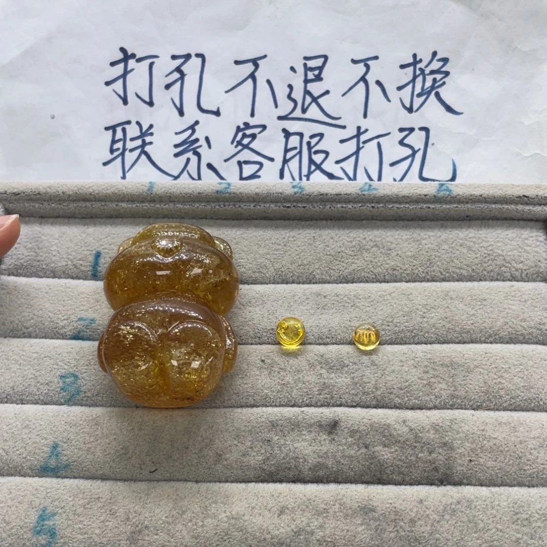 滚***莫琥珀未镶嵌裸石天然琥珀