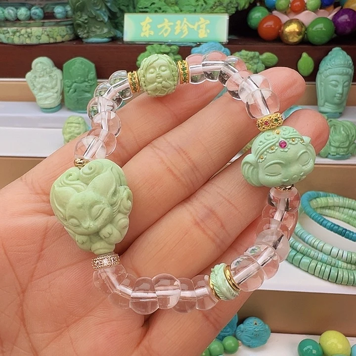 未镶嵌绿松石项链