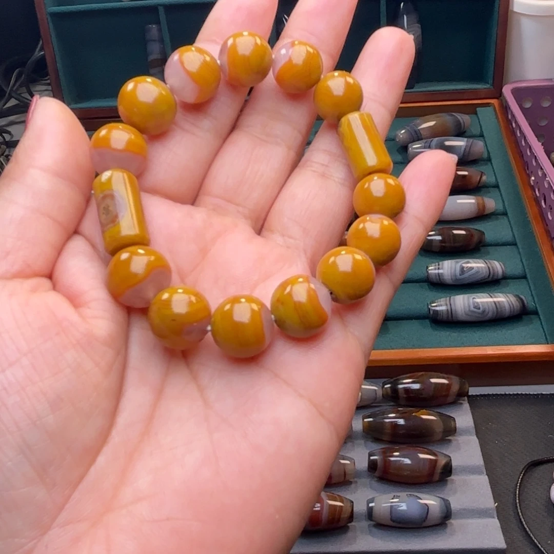 玛瑙/玉髓未镶嵌颈饰