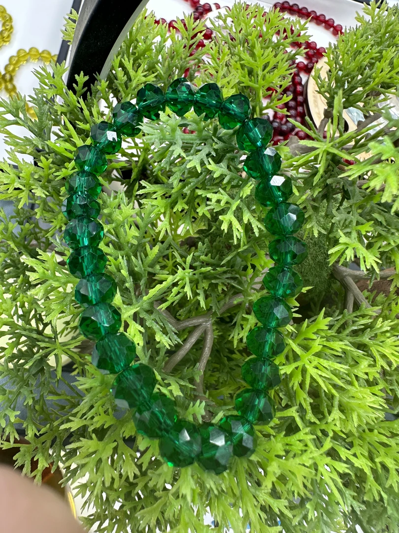 （鑫玥福）A029 水晶8mm切面水晶手串