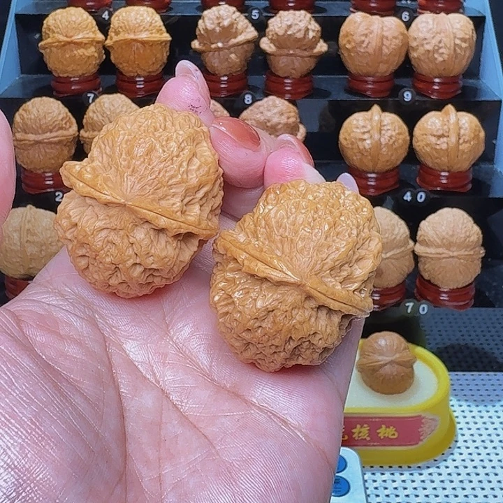 把件文玩核桃七星绣球43尺…………26号