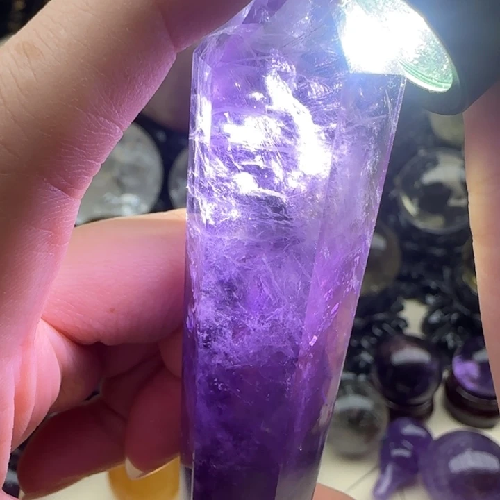 水晶未镶嵌摆件d945